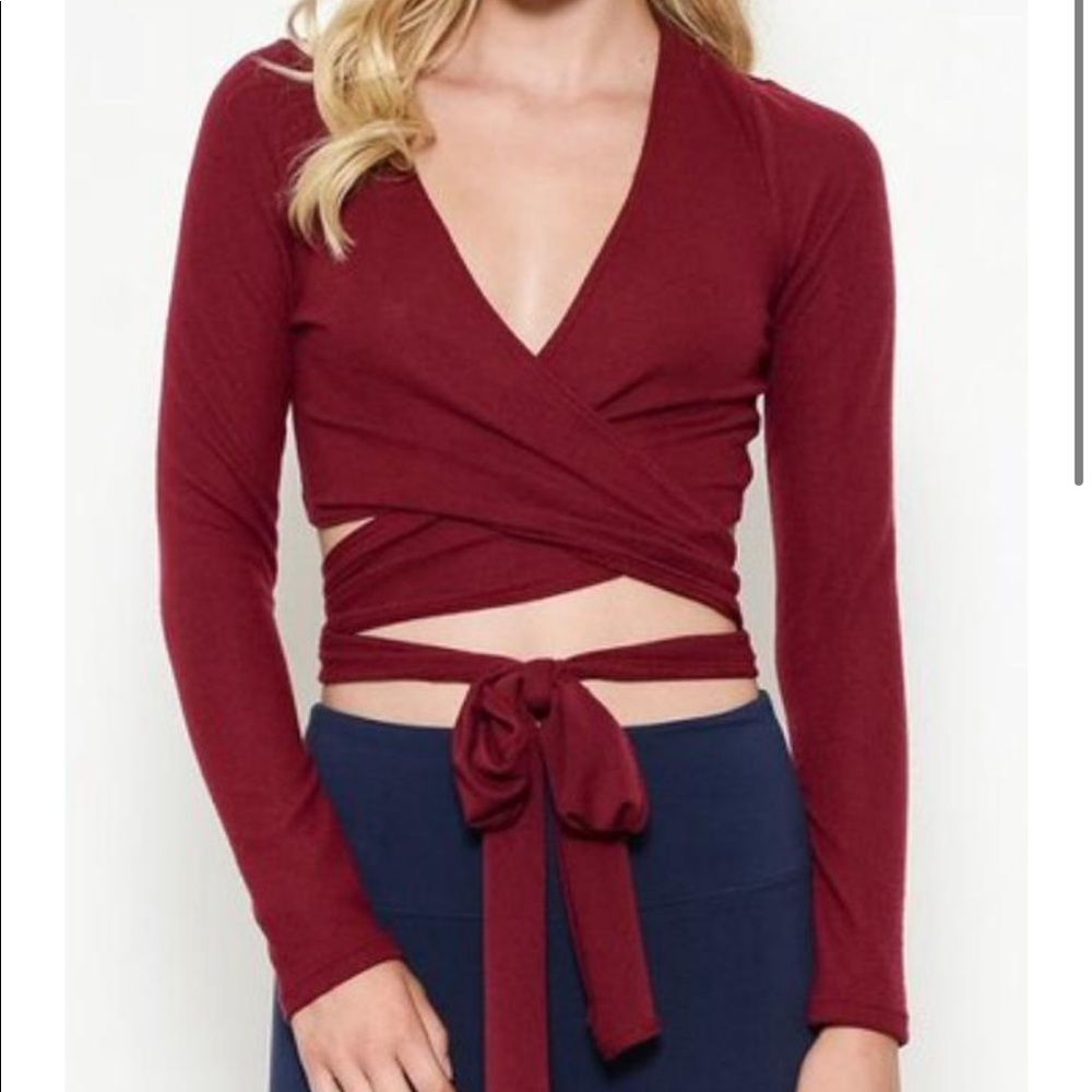 Madison Wrap Top